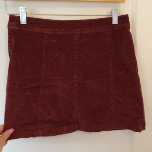 Mini Corduroy skirt
